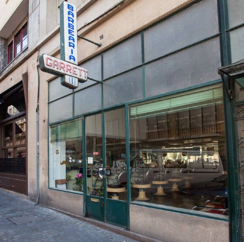 Barbearia Garrett, barbier historique de Porto, Portugal