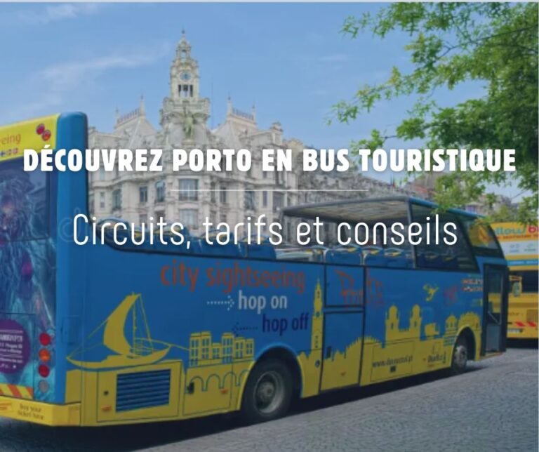 Bus touristiques sur l'avenida dos Aliados à Porto