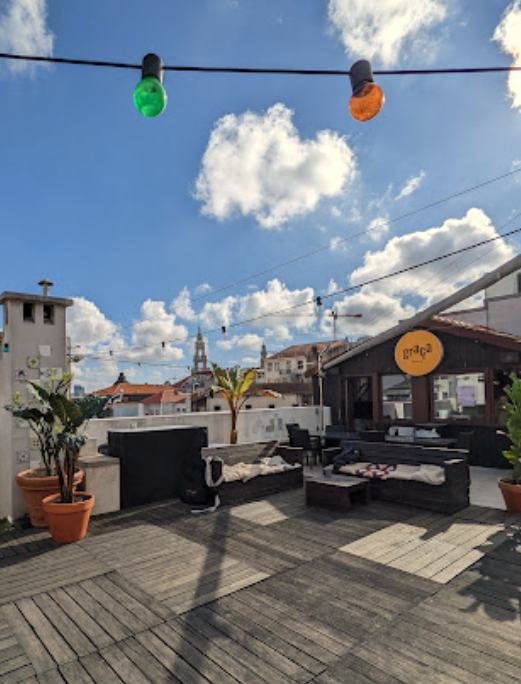 Terrasse du Graça Roorftop Bar à Porto