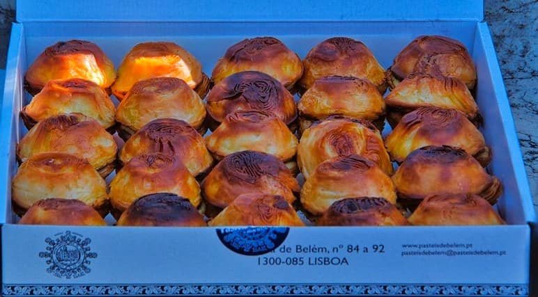 Boîte de pasteis de Belem